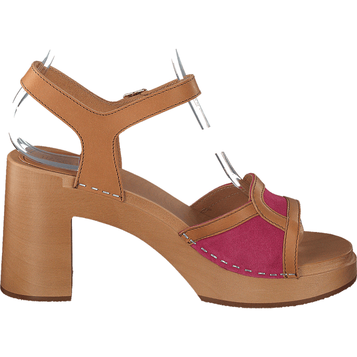 Sophisticated Sandal Bouganville/suede