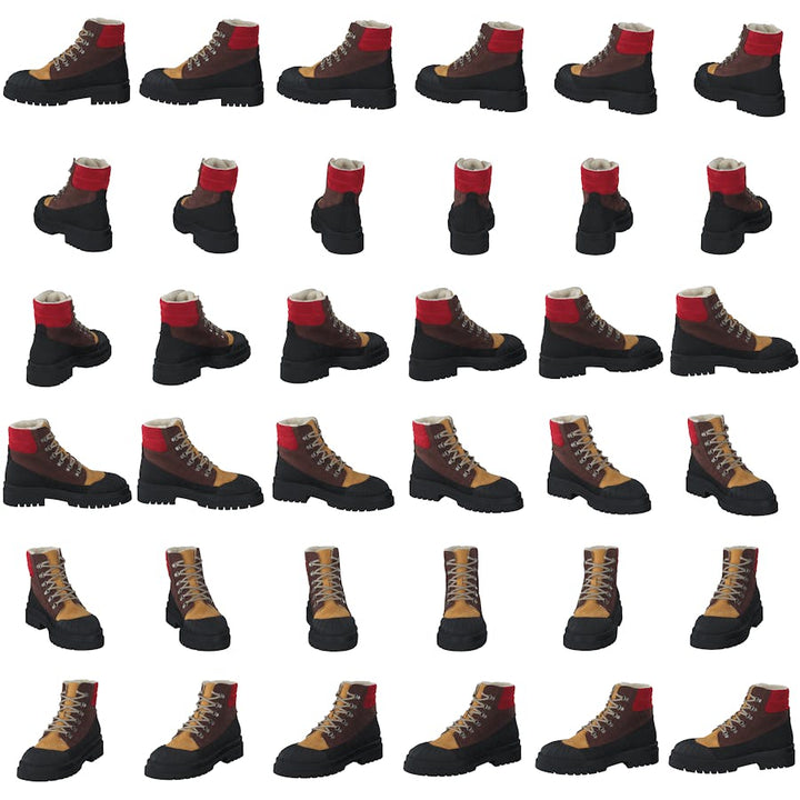 Boot With Wool Lining 2580/1321/2581/2233 Cam/black/