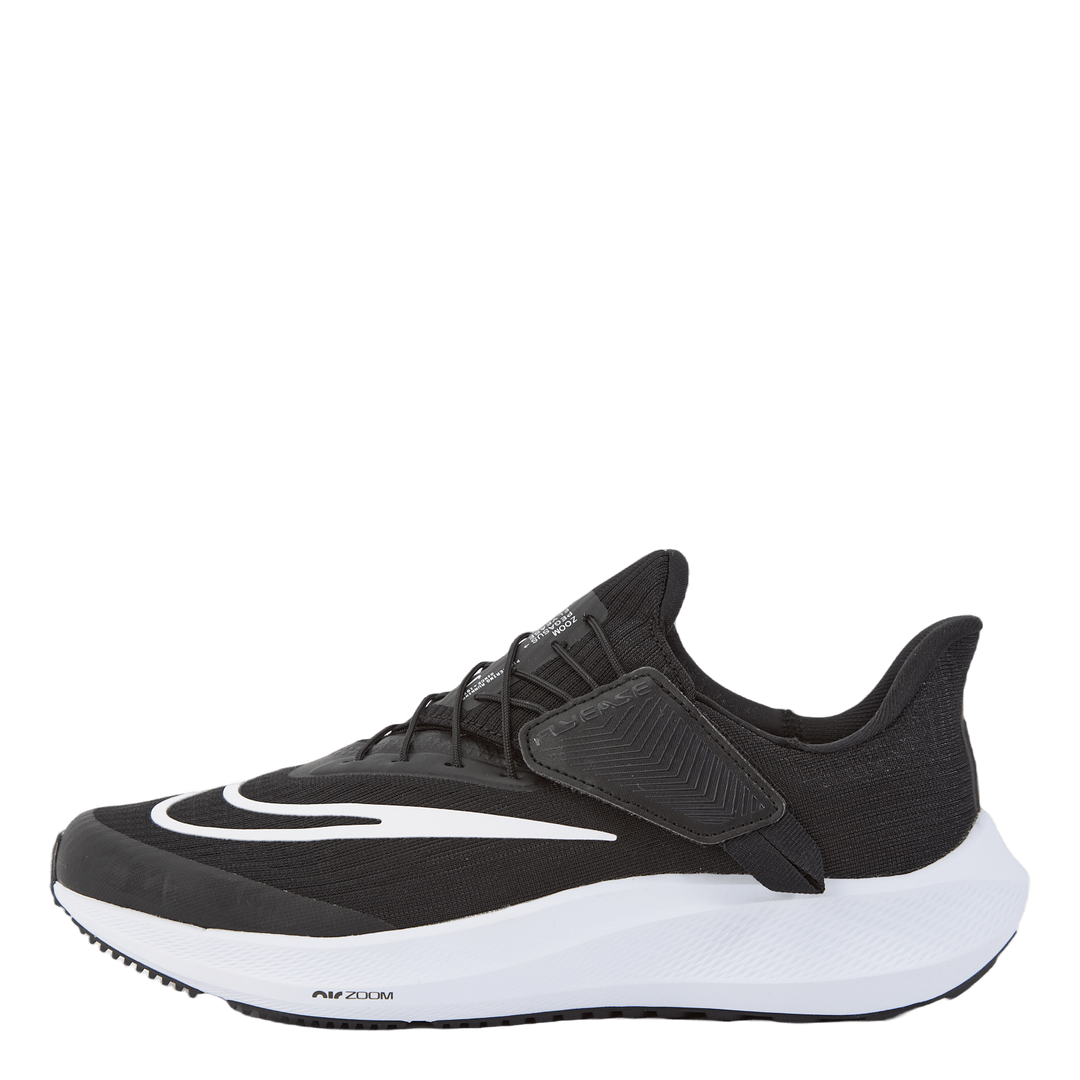 Air Zoom Pegasus 39 FlyEase Men's Easy On/Off Road Running Shoes BLACK/WHITE-DK SMOKE GREY