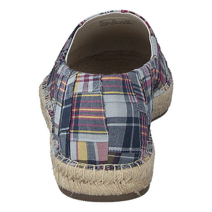Patchwork Madras-cevio Slip-so Blue Multi
