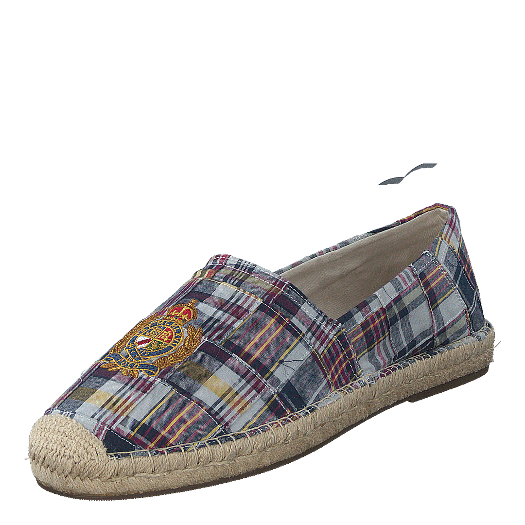 Patchwork Madras-cevio Slip-so Blue Multi
