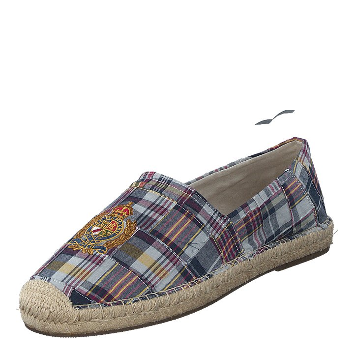Patchwork Madras-cevio Slip-so Blue Multi