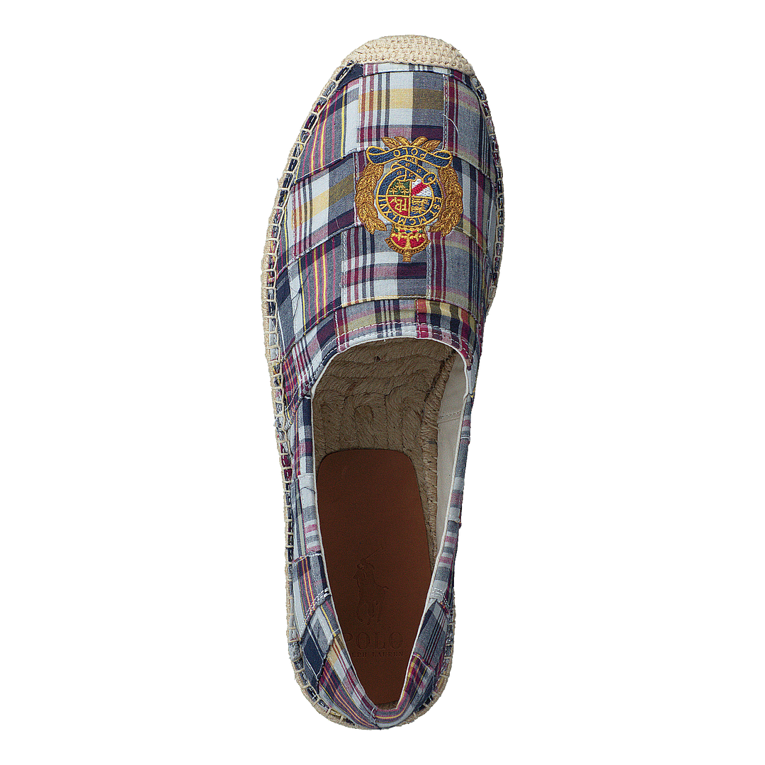 Patchwork Madras-cevio Slip-so Blue Multi