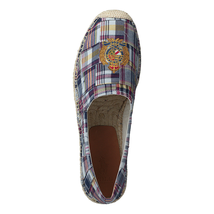 Patchwork Madras-cevio Slip-so Blue Multi
