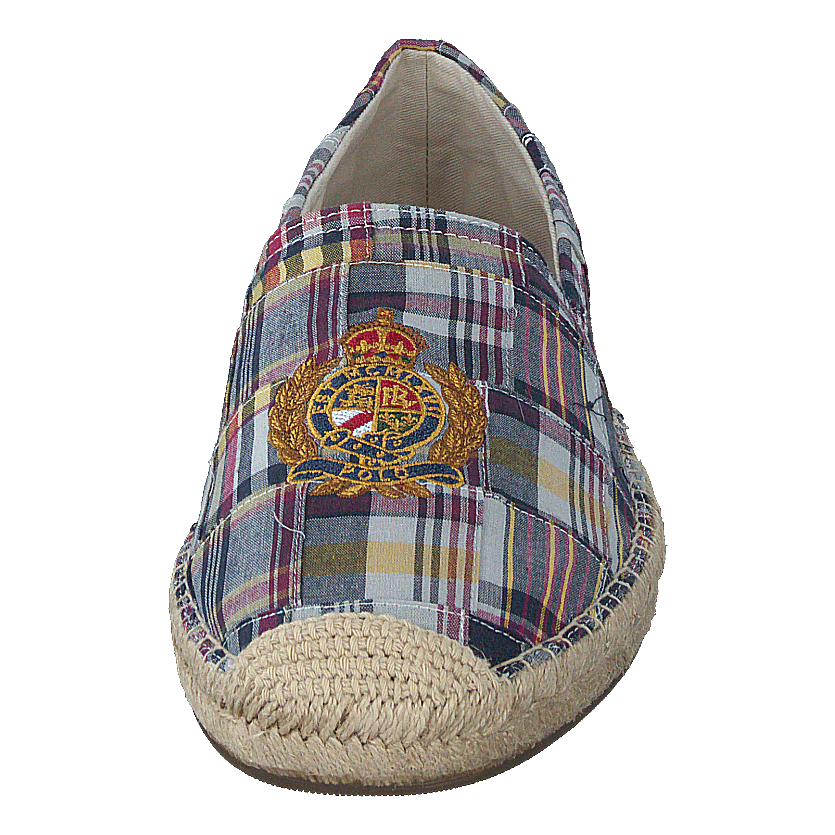 Patchwork Madras-cevio Slip-so Blue Multi