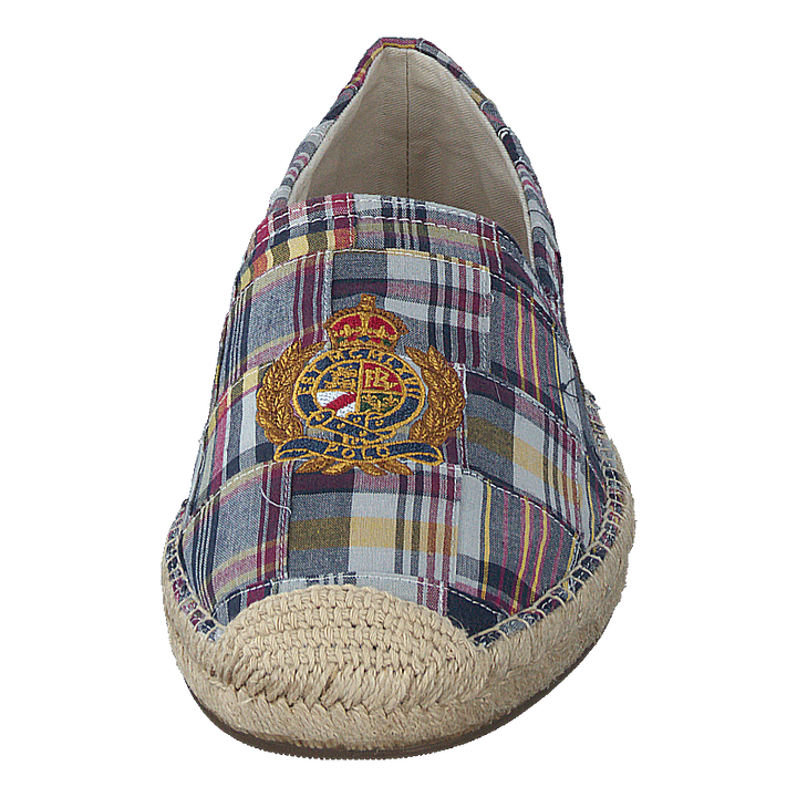 Patchwork Madras-cevio Slip-so Blue Multi