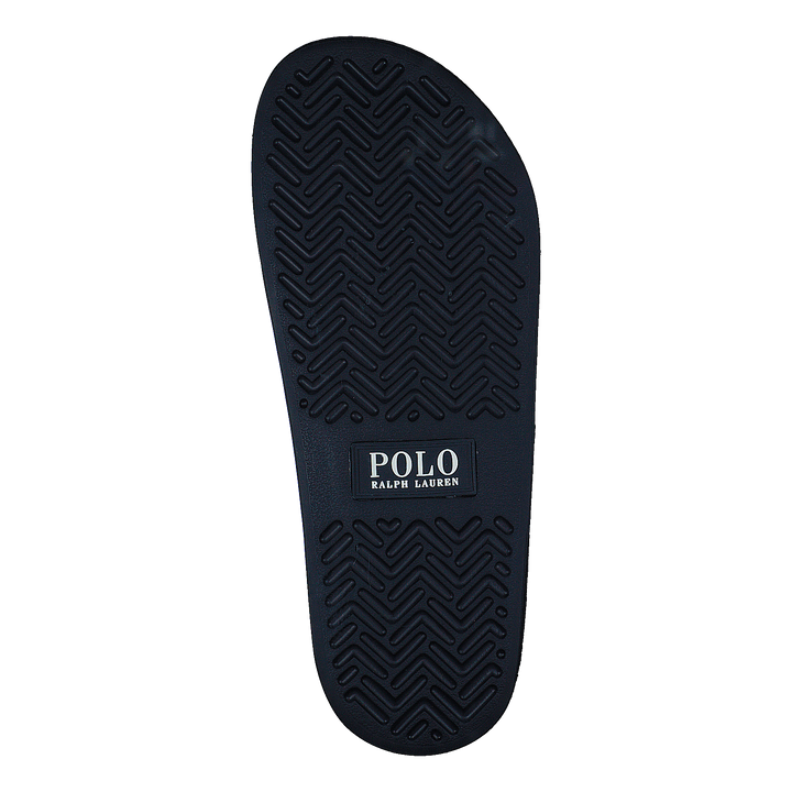 Pu/madras Bear-polo Slide-sn-s Navy
