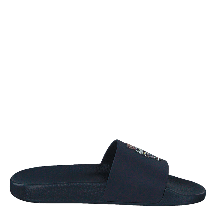 Pu/madras Bear-polo Slide-sn-s Navy