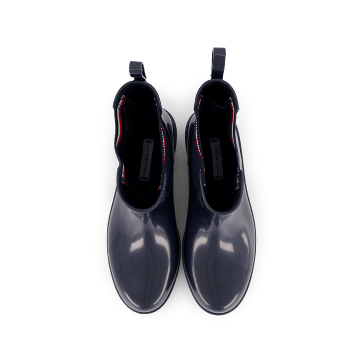 Corporate Elastic Rainboot Blue