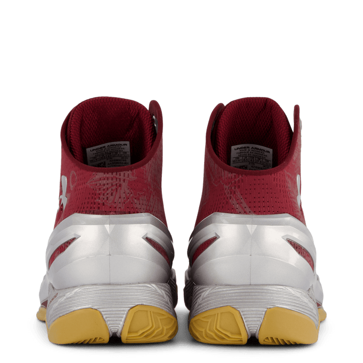 Curry 2 Retro Dark Maroon