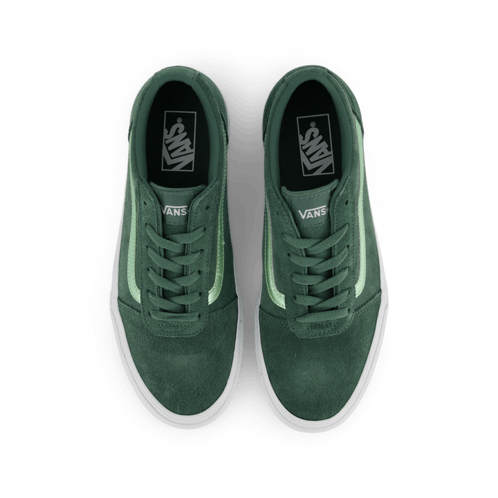 Wm Ward Metallic Suede Duck Green