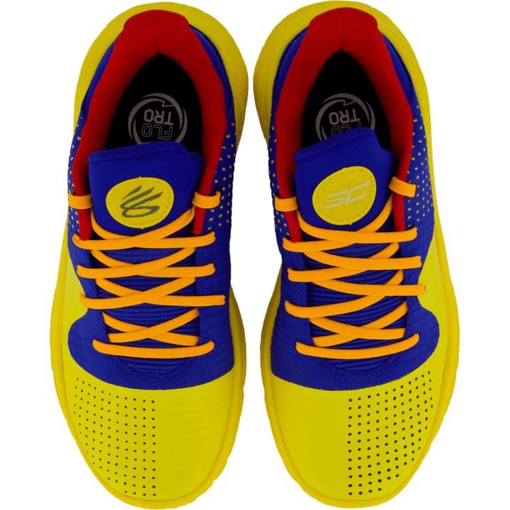 Curry 4 Low Flotro Unisex Blue