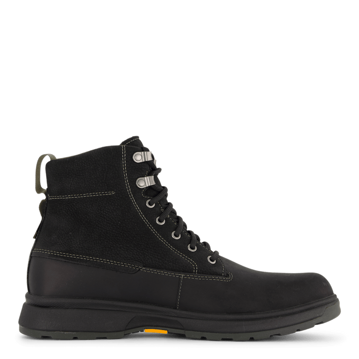 Atwells Ave Mid Lace Up Waterp Jet Black