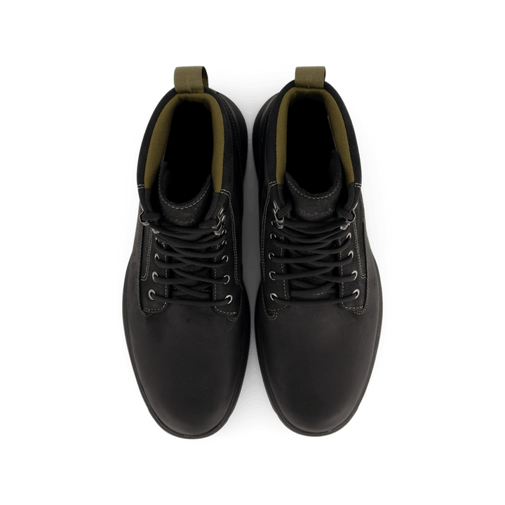 Atwells Ave Mid Lace Up Waterp Jet Black