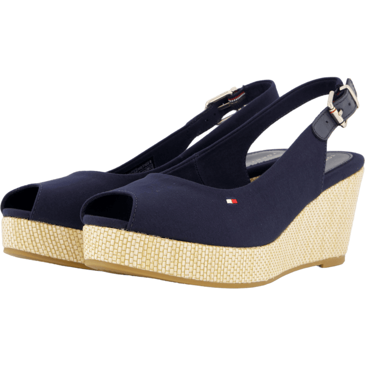 Iconic Elba Sling Back Wedge