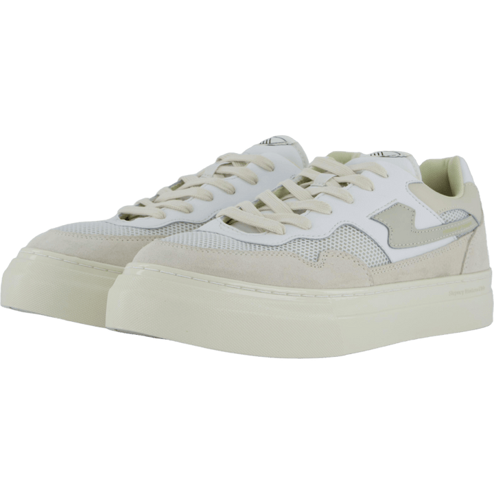 Pearl S-strike Suede Mix Ecru Putty