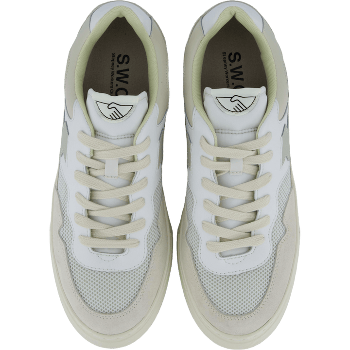 Pearl S-strike Suede Mix Ecru Putty