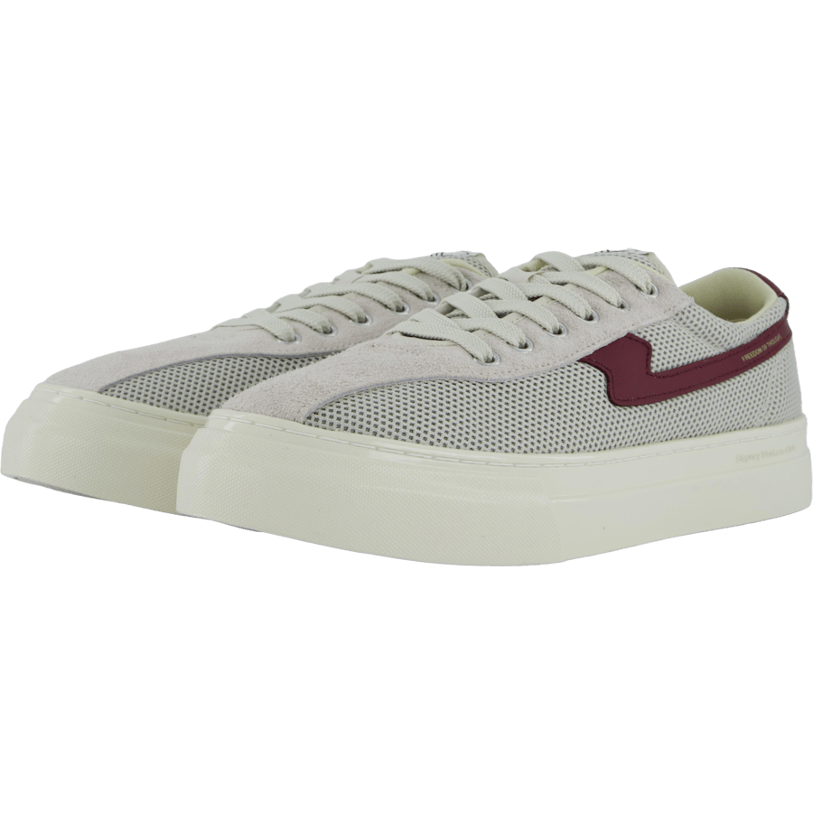 Dellow S-strike Cup Tennis Mes Ecru &amp; Red