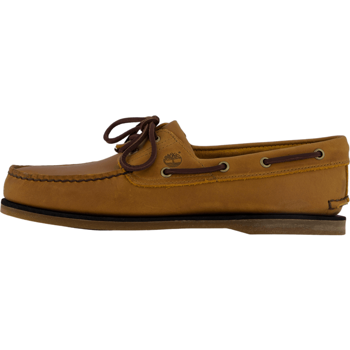 Classic Boat Boat Shoe Wheat Full Grain