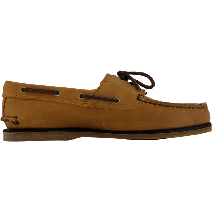 Classic Boat Boat Shoe Wheat Full Grain