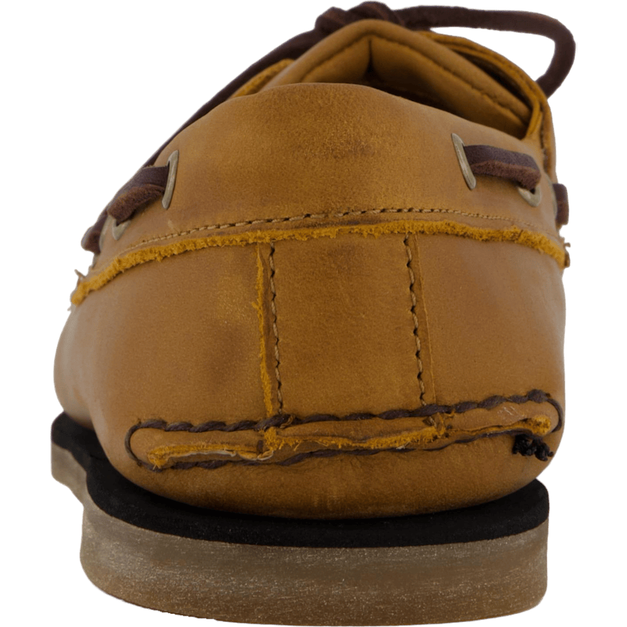 Classic Boat Boat Shoe Wheat Full Grain