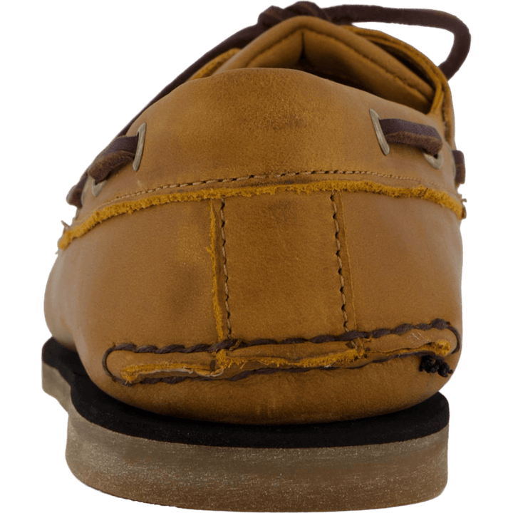 Classic Boat Boat Shoe Wheat Full Grain