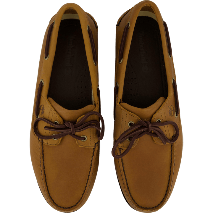 Classic Boat Boat Shoe Wheat Full Grain