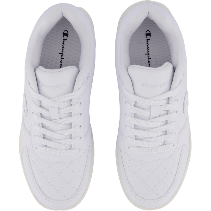 Rd18 Heritage Quilt Low Cut Sh Star White