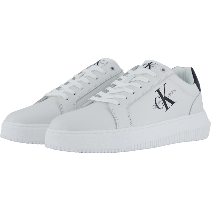 Chunky Cupsole Mono Lth Bright White/black