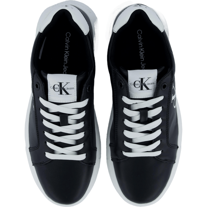 Chunky Cupsole Mono Lth Wn Black