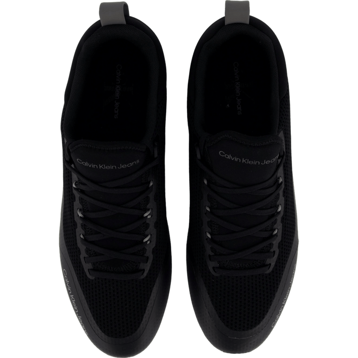 Eva Runner Sock Low Knit Mtr Black/white/ Charcoal Grey