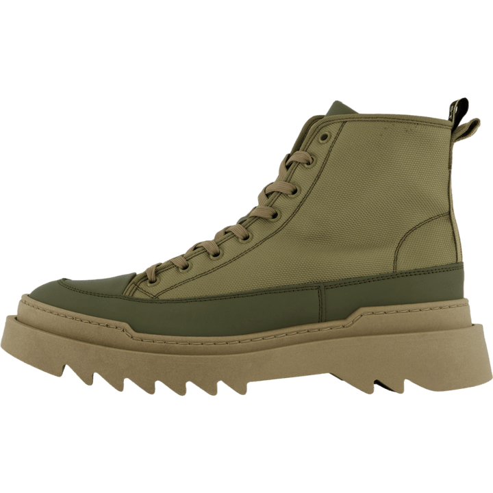 Kamiki High U Textile Kaki Green