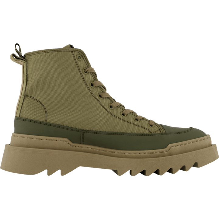 Kamiki High U Textile Kaki Green