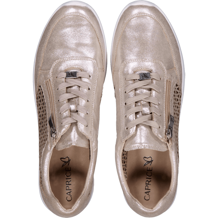 Peggy Taupe Metallic