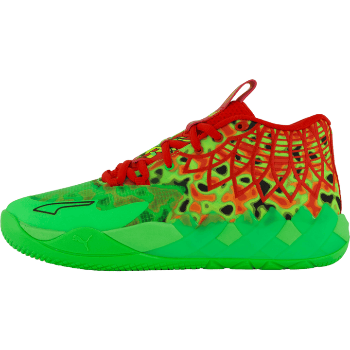Mb.01 Thermal Fluro Green Pes-puma Red