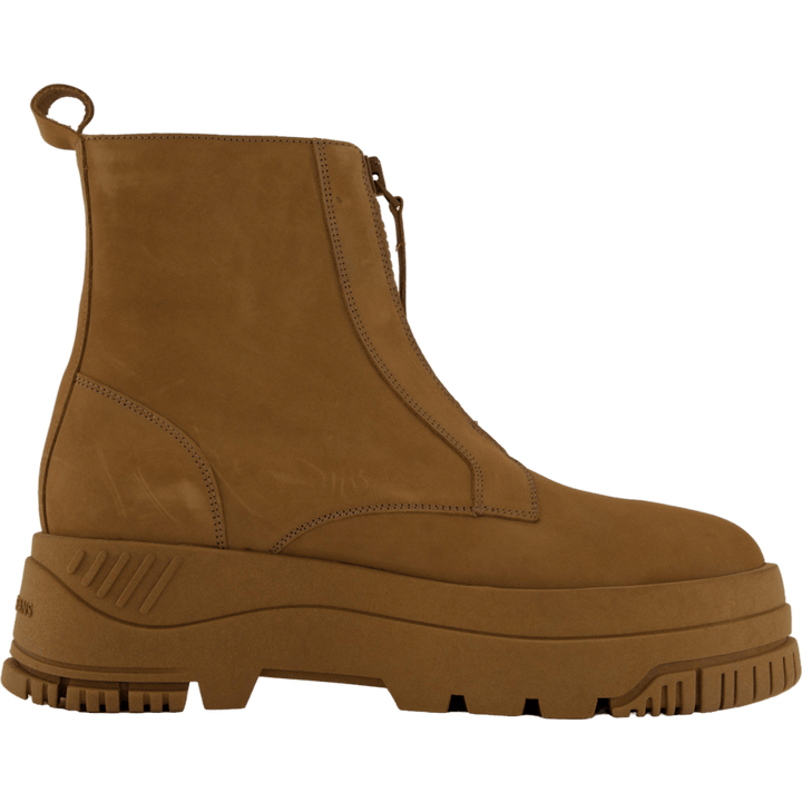 Tjw Zip  Up Flatform Nubuck Bo Light Sepia Brown
