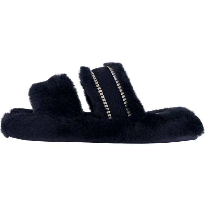 Hilfiger Fur Basics Slipper Space Blue