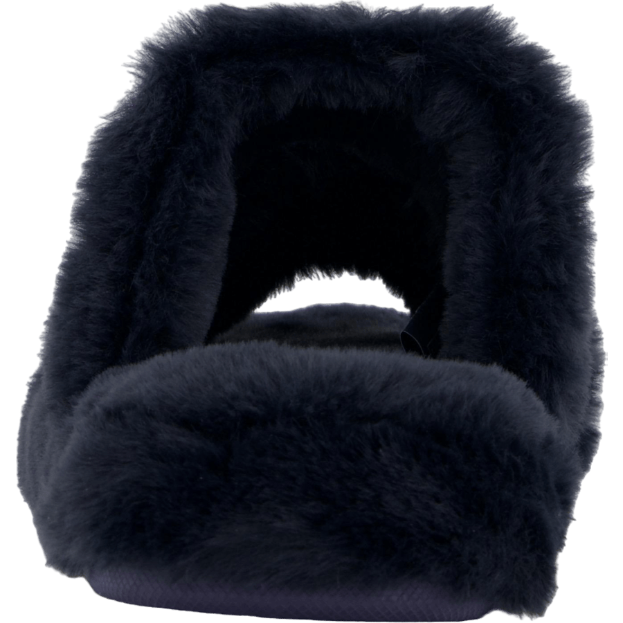 Hilfiger Fur Basics Slipper Space Blue