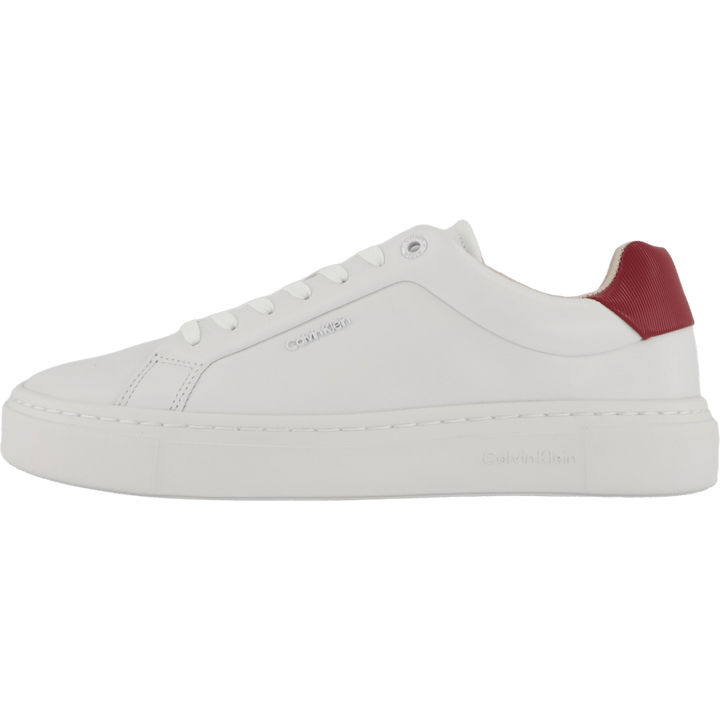 Cupsole Lace Up W/ml Lth Bright White/winery