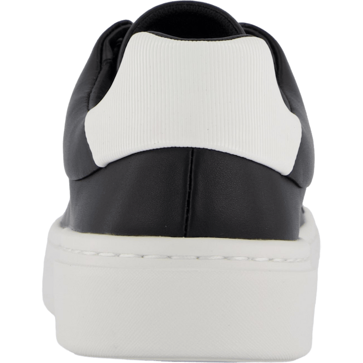 Cupsole Lace Up W/ml Lth Ck Black