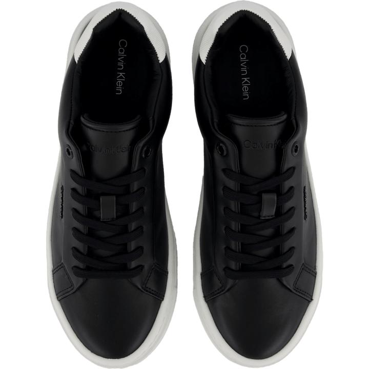 Cupsole Lace Up W/ml Lth Ck Black