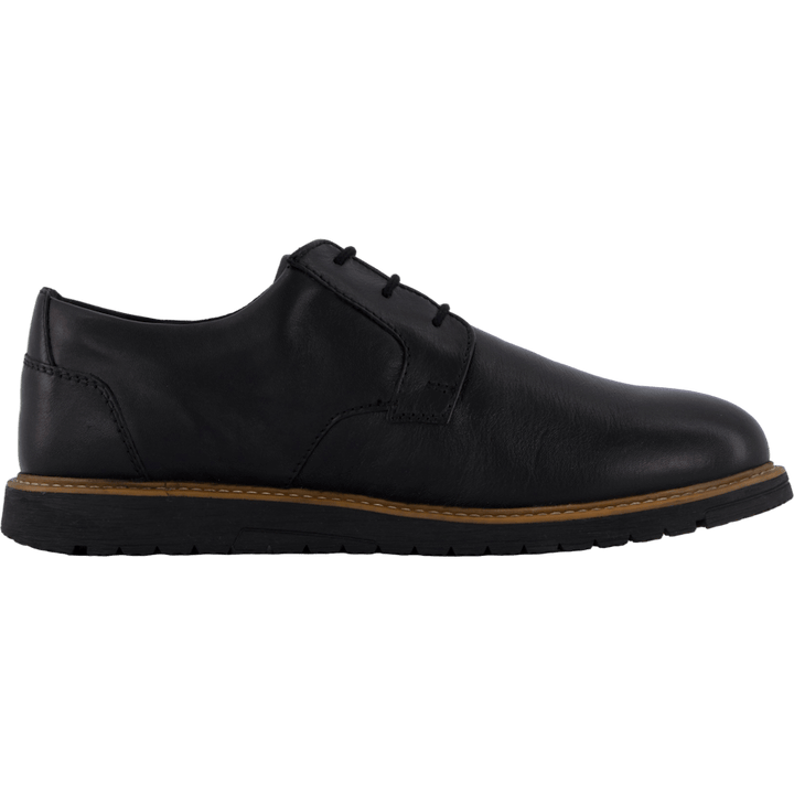 Jenson Oxford Bold Black Leather