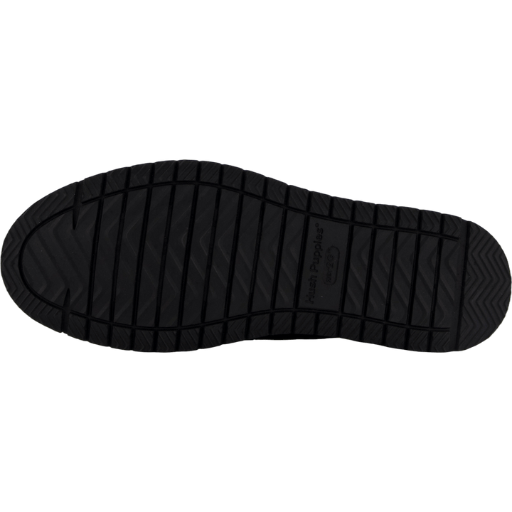 Jenson Oxford Bold Black Leather