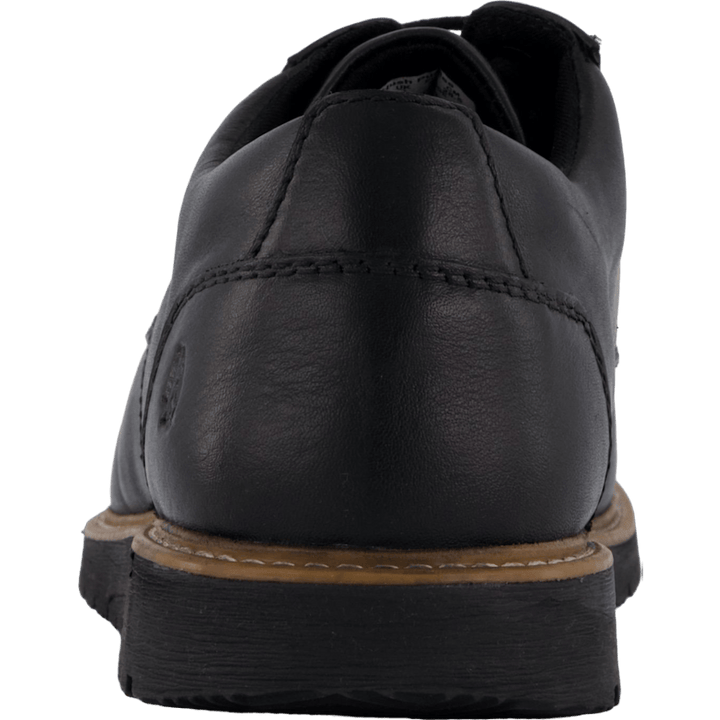 Jenson Oxford Bold Black Leather