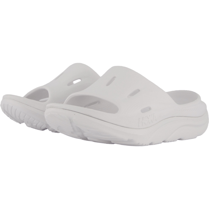 U Ora Recovery Slide 3 White / White by Hoka