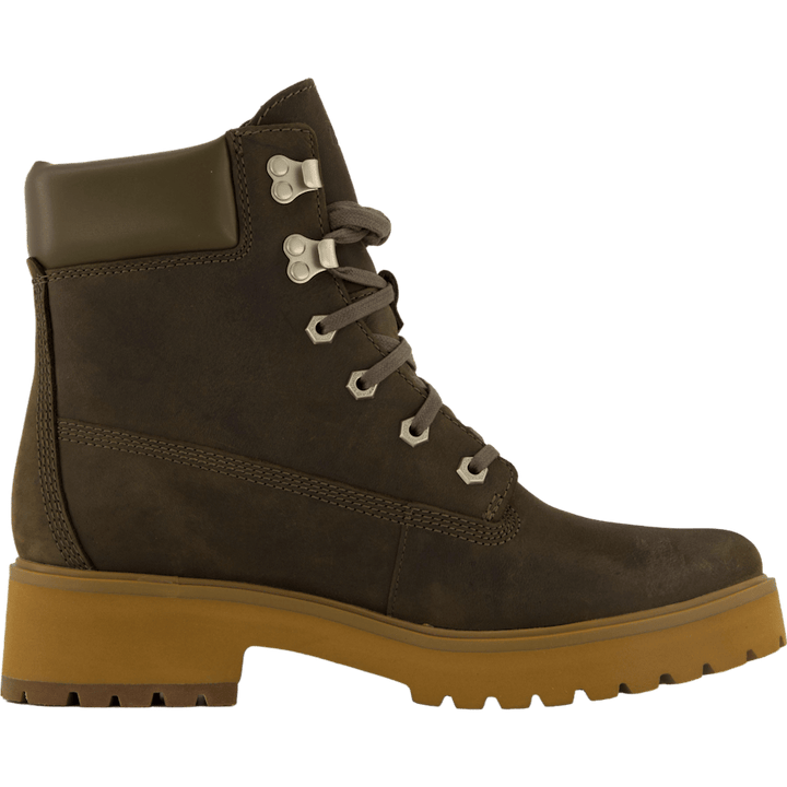 Mid Lace Up Boot Olv Full Grain