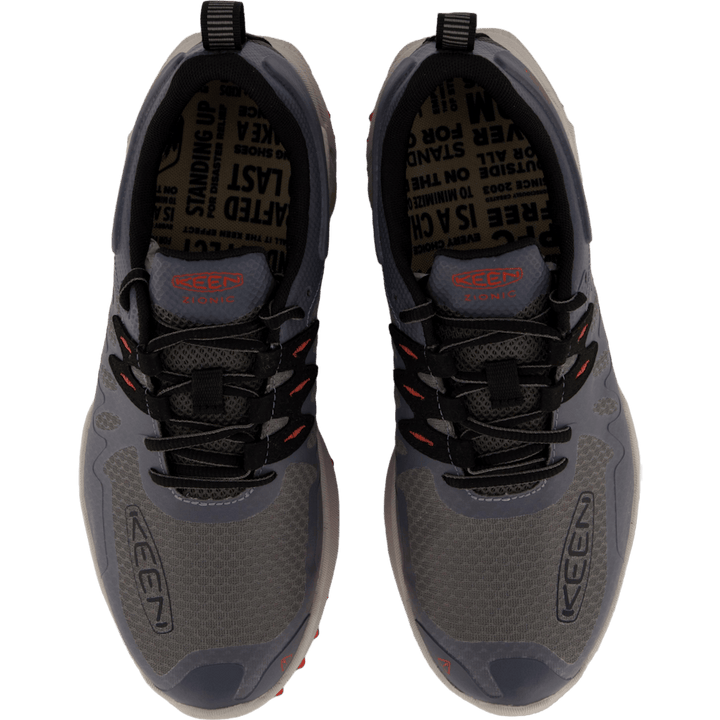 Ke Zionic Wp M-steel Grey-popp Steel Grey-poppy Red