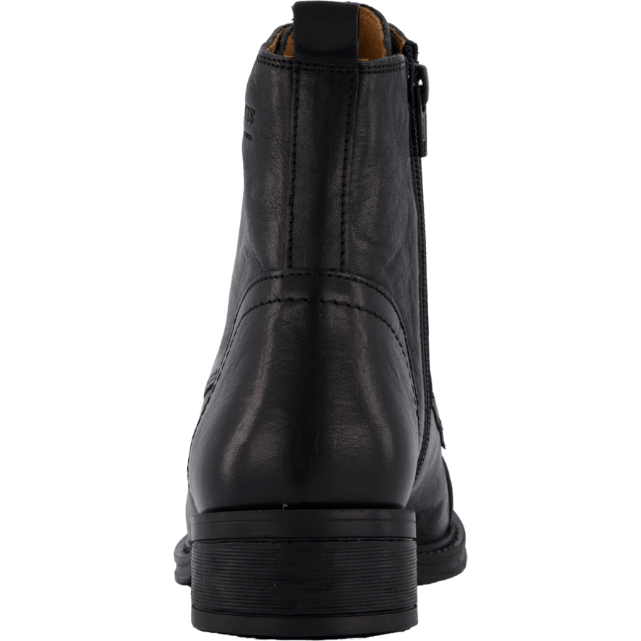 Pandora Laced Boots Black by Ten Points