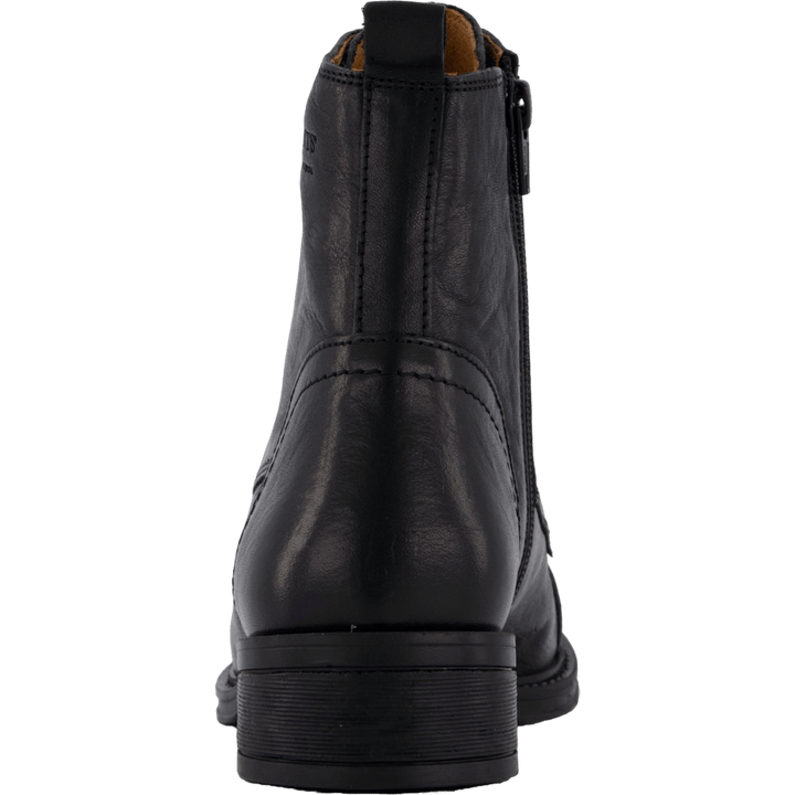 Pandora Laced Boots Black by Ten Points
