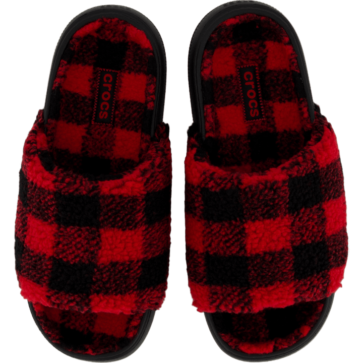 Classic Buff Check Slide Black